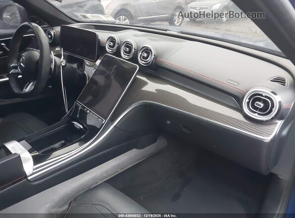 W1KAF8HB1PR097633 2023 MERCEDES-BENZ AMG C 43 Blue Front interior view