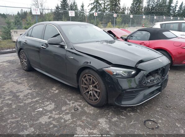 W1KAF8HB3PR117526 2023 MERCEDES-BENZ AMG C 43 Black Delantero derecho