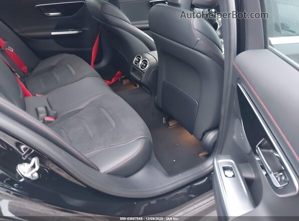 W1KAF8HB3PR117526 2023 MERCEDES-BENZ AMG C 43 Black Vista de la etiqueta del VIN