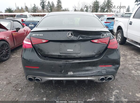 W1KAF8HB3PR117526 2023 MERCEDES-BENZ AMG C 43 Black 