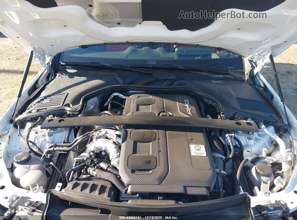 W1KAF8HB3RR201932 2024 MERCEDES-BENZ AMG C 43 White Widok z tyłu