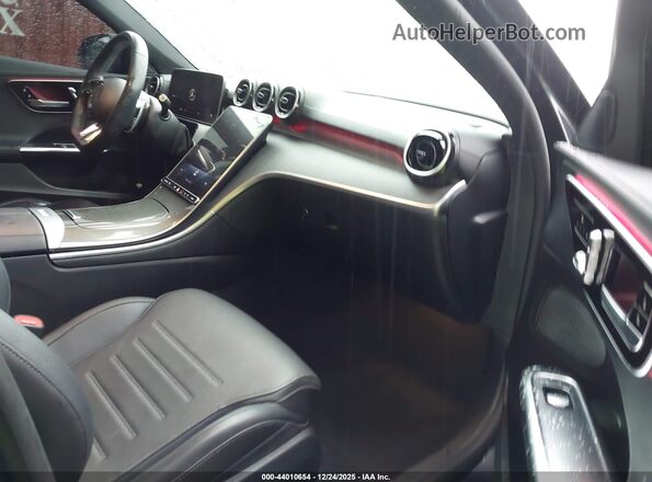 W1KAF8HBXPR109939 2023 MERCEDES-BENZ AMG C 43 Black Вид салону спереду