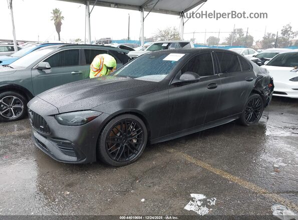 W1KAF8HBXPR109939 2023 MERCEDES-BENZ AMG C 43 Black Передня ліва чверть