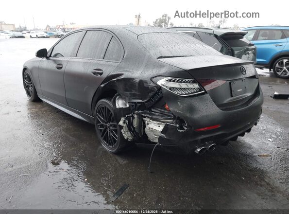 W1KAF8HBXPR109939 2023 MERCEDES-BENZ AMG C 43 Black Задня ліва чверть
