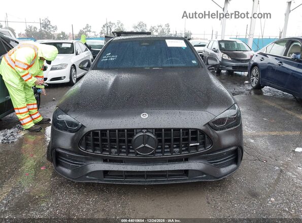 W1KAF8HBXPR109939 2023 MERCEDES-BENZ AMG C 43 Black Вид щитка приладів