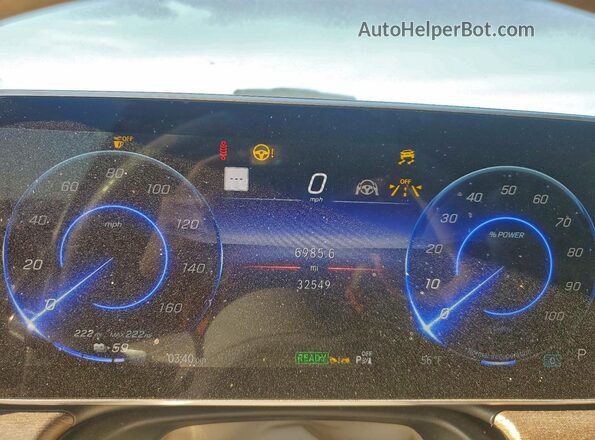 W1KCG2DB0PA033090 2023 MERCEDES-BENZ EQS Белый Вид щитка приборов