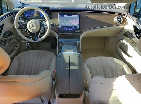 W1KCG2DB0PA033090 2023 MERCEDES-BENZ EQS Белый Вид панели приборов
