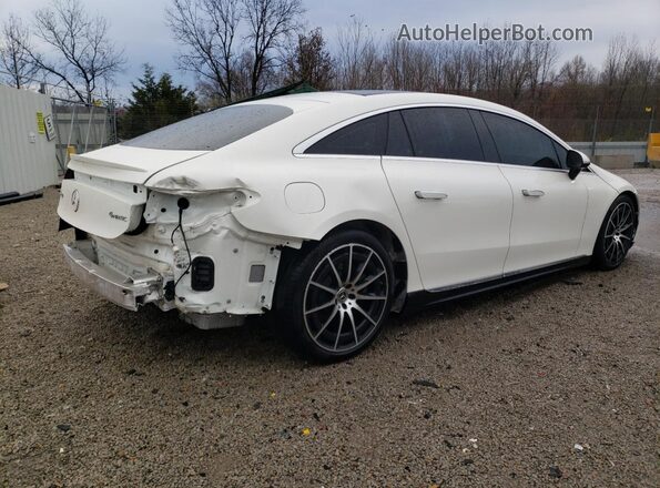 W1KCG4EB5NA001839 2022 MERCEDES-BENZ EQS White Trasero derecho