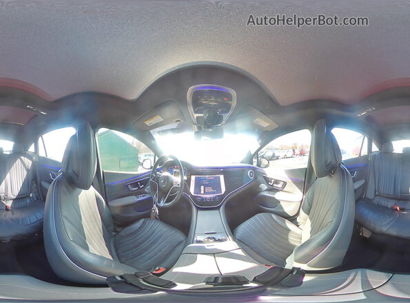 W1KCG4EB5NA001839 2022 MERCEDES-BENZ EQS White Vista interior de 360 grados