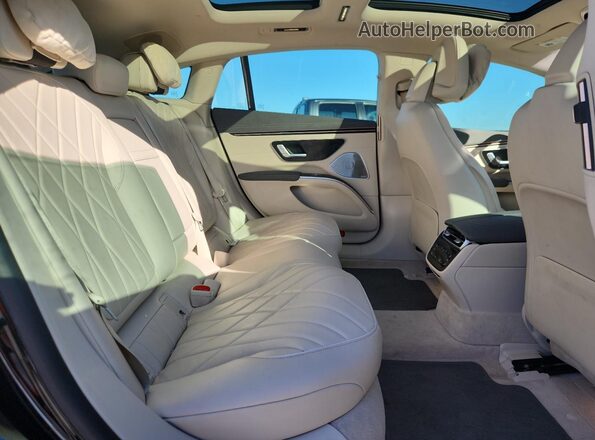 W1KCG4EB5PA041454 2023 MERCEDES-BENZ EQS Black Rear seats view