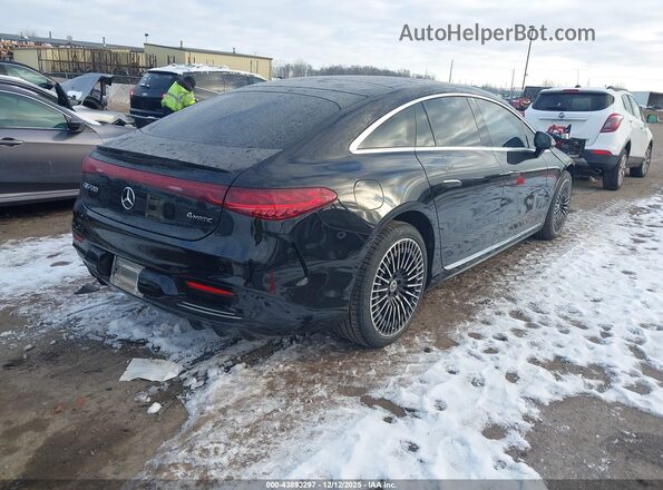 W1KCG4EBXNA003361 2022 MERCEDES-BENZ EQS 580 Черный Задняя правая четверть