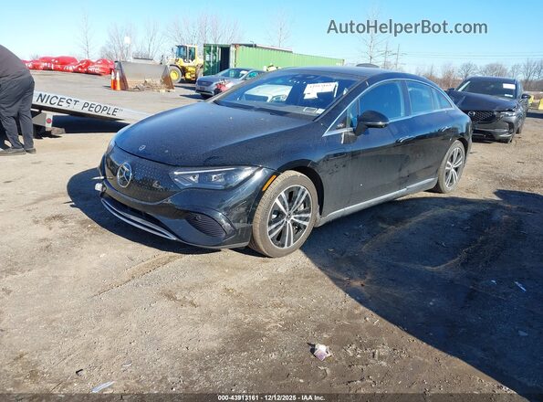 W1KEG1CB5PF023923 2023 MERCEDES-BENZ EQE 350 Черный Передняя левая четверть