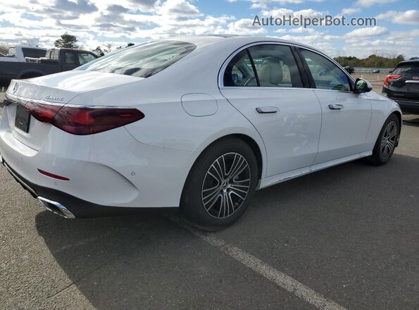 W1KLF4HB3SA127675 2025 MERCEDES-BENZ E Белый Задняя правая четверть