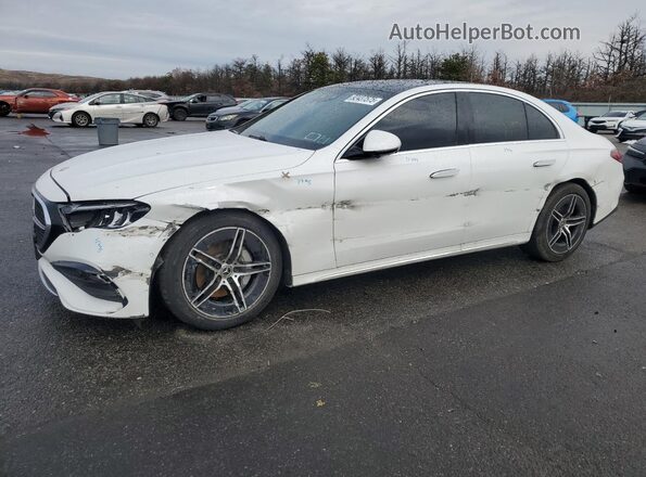 W1KLF4HB4SA142458 2025 MERCEDES-BENZ E White Przód lewy