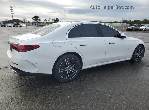 W1KLF4HB4SA142458 2025 MERCEDES-BENZ E White Tył prawy