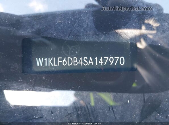 W1KLF6DB4SA147970 2025 MERCEDES-BENZ AMG Black 