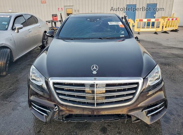 W1KUG8DB1LA558709 2020 MERCEDES-BENZ S Purple Front view