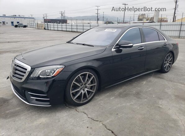 W1KUG8DB5LA570135 2020 MERCEDES-BENZ S Черный Передняя левая четверть