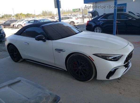 W1KVK8AB2NF003572 2022 MERCEDES-BENZ SL Белый Передняя правая четверть