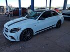 2020 Mercedes-benz C 43 Amg White vin: W1KWF6EB7LR596915
