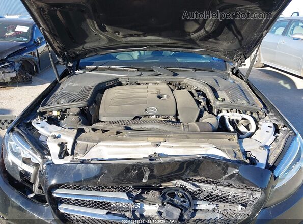 W1KWF8DB3MR651861 2021 MERCEDES-BENZ C-CLASS Черный Вид подкапотного пространства