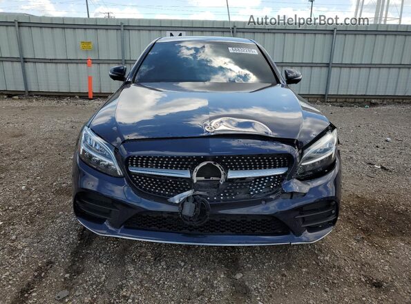 W1KWF8EB1MR649279 2021 MERCEDES-BENZ C Blue Vista frontal