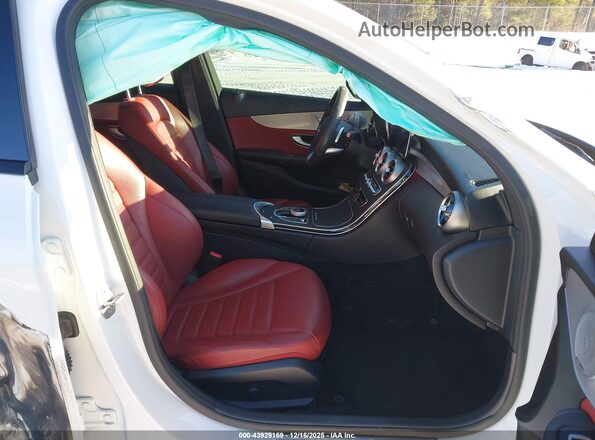 W1KWF8EB5LR598156 2020 MERCEDES-BENZ C-CLASS White Вид салону спереду