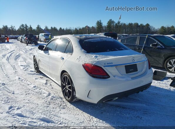 W1KWF8EB5LR598156 2020 MERCEDES-BENZ C-CLASS White Задня ліва чверть