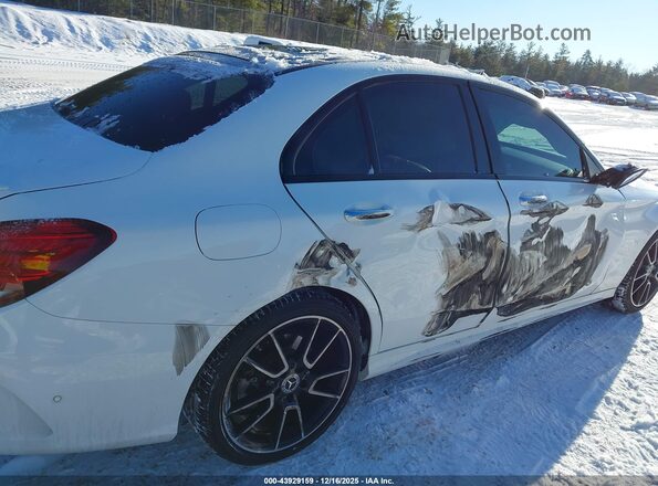 W1KWF8EB5LR598156 2020 MERCEDES-BENZ C-CLASS White Вид спереду