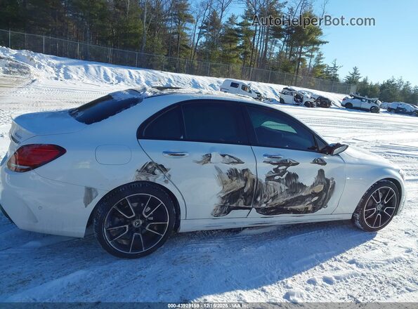W1KWF8EB5LR598156 2020 MERCEDES-BENZ C-CLASS White Вид задньої частини салону