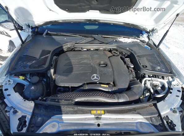 W1KWF8EB5LR598156 2020 MERCEDES-BENZ C-CLASS White Вид ззаду
