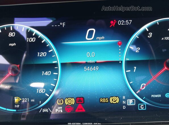 W1KZF5KB4MA878375 2021 MERCEDES-BENZ E-CLASS Black Widok tylnych siedzeń