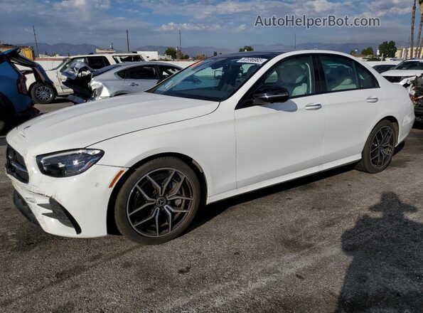 W1KZF8DB1PB173577 2023 MERCEDES-BENZ E Белый Передняя левая четверть