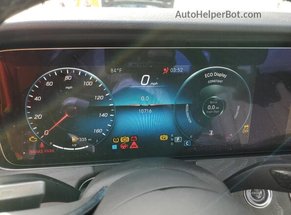 W1KZF8DB1PB173577 2023 MERCEDES-BENZ E Белый Вид щитка приборов