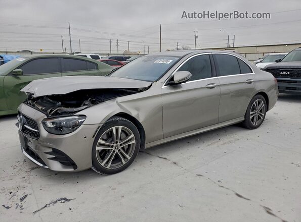 W1KZF8DB2NB011857 2022 MERCEDES-BENZ E Gray წინა მარცხენა ხედი სამი მეოთხედიდან