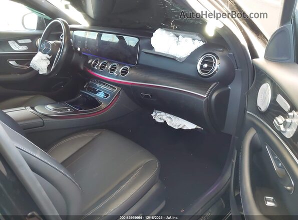 W1KZF8DB5PB099256 2023 MERCEDES-BENZ E-CLASS Черный Вид салона спереди