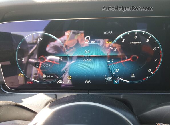 W1KZF8DB8NB094534 2022 MERCEDES-BENZ E Белый Вид щитка приборов