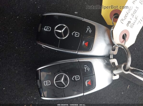 W1KZF8EB1PB175540 2023 MERCEDES-BENZ E-CLASS Black Vista del salpicadero