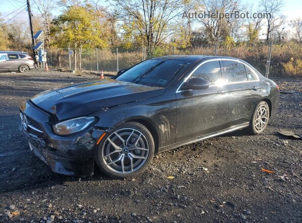 W1KZF8EB4MA957543 2021 MERCEDES-BENZ E Black Առջևի ձախ երեք քառորդ տեսարան