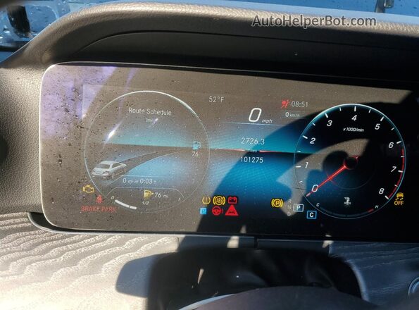 W1KZF8EB4MA957543 2021 MERCEDES-BENZ E Black Սարքավորումների վահանակի տեսք