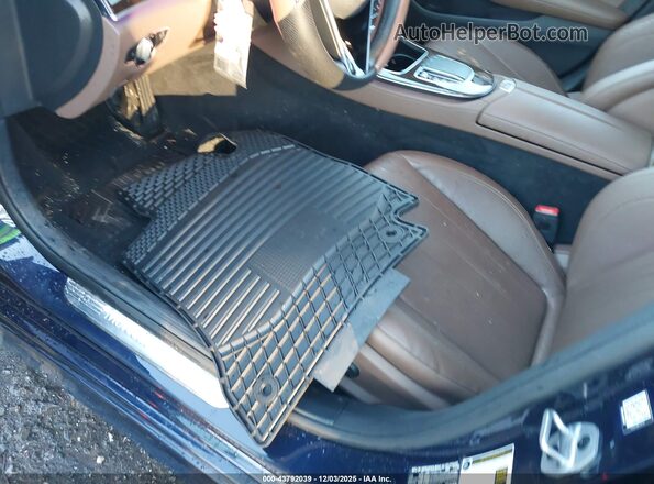 W1KZF8EB5MA922137 2021 MERCEDES-BENZ E-CLASS Blue Widok deski rozdzielczej