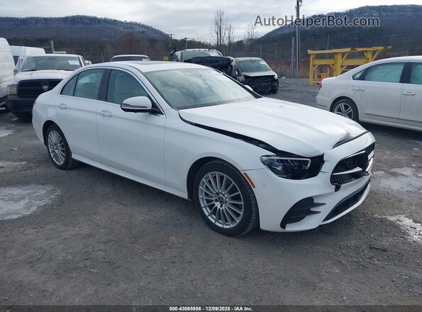 W1KZF8EB5NB034306 2022 MERCEDES-BENZ E-CLASS White Передня права чверть