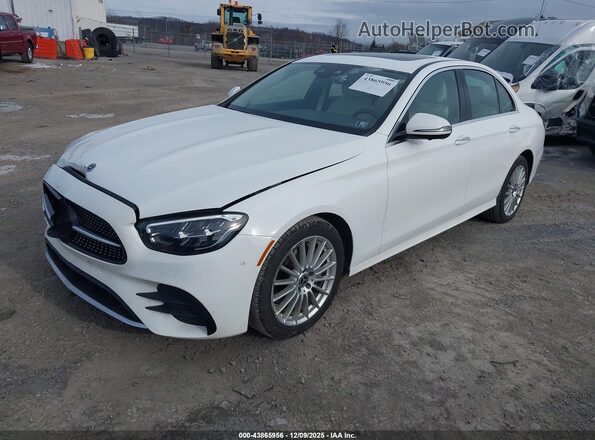W1KZF8EB5NB034306 2022 MERCEDES-BENZ E-CLASS White Передня ліва чверть