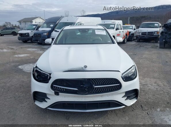 W1KZF8EB5NB034306 2022 MERCEDES-BENZ E-CLASS White Вид щитка приладів