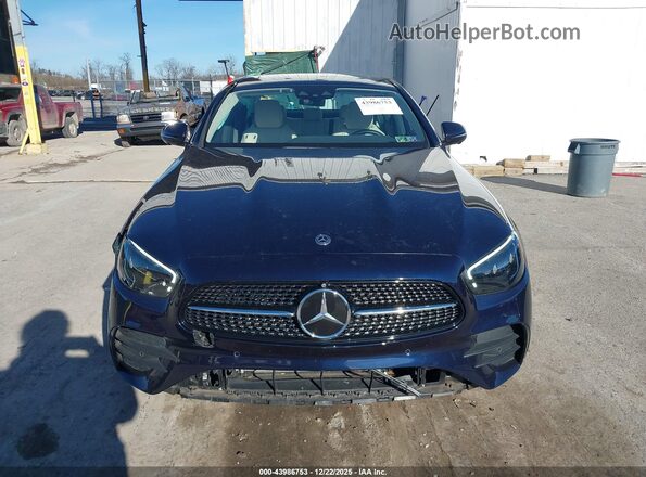 W1KZF8EB8MA922939 2021 MERCEDES-BENZ E-CLASS Dark Blue Vista del cuadro de instrumentos