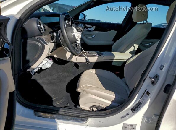 W1KZF8EB9PB185443 2023 MERCEDES-BENZ E White Widok wnętrza z przodu