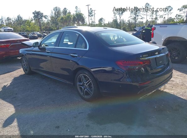 W1KZF8EBXMA947423 2021 MERCEDES-BENZ E-CLASS Синий Задняя левая четверть