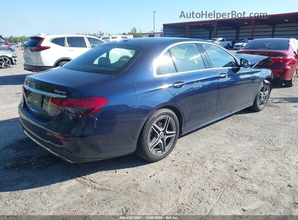 W1KZF8EBXMA947423 2021 MERCEDES-BENZ E-CLASS Синий Задняя правая четверть