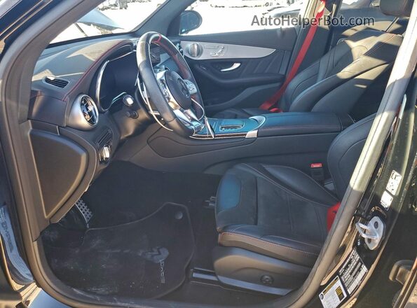 W1N0G6EB3MF946923 2021 MERCEDES-BENZ GLC-CLASS Черный Вид салона спереди