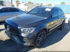 2021 Mercedes-benz Amg Glc 43 4matic Черный vin: W1N0G6EBXMF992006